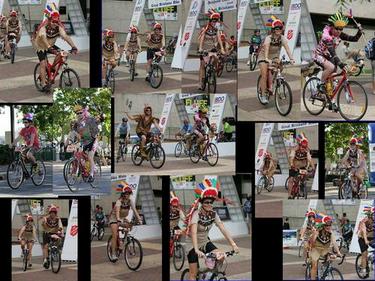 QIMR cyclists at GBBR2009